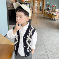 Knit Outerwear Diamond Boy Knitted Vest Supplier